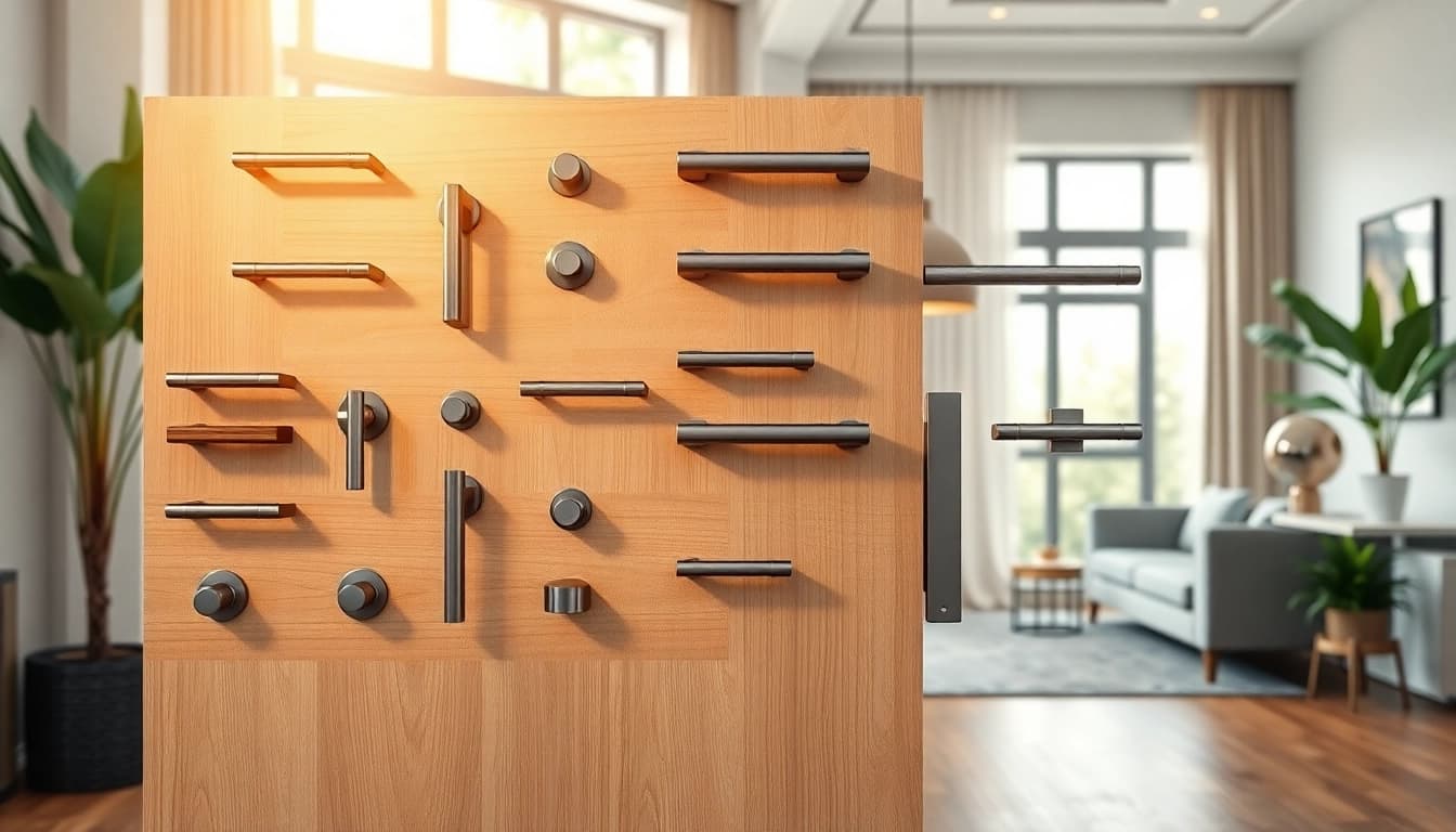 Showcase of various door handles by Door Handle Company highlighting design and elegance.