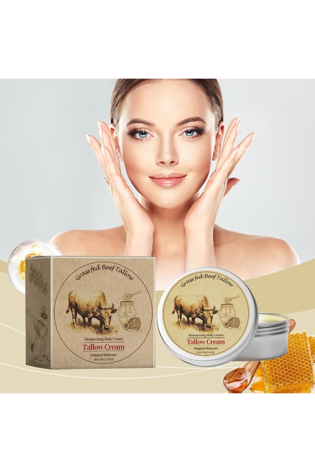 Beef tallow halal : le secret naturel pour une peau nourrie et douce
