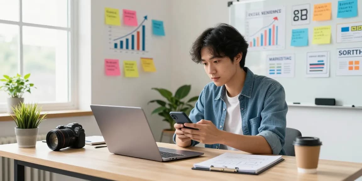 Professional analyzing social media metrics while considering how to buy real X followers for growth