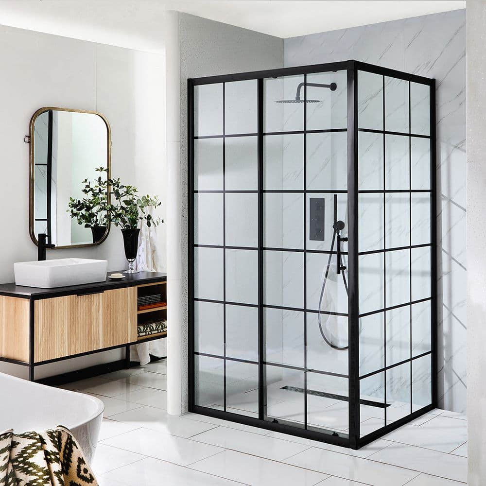 Black Shower Door Designs That Elevate Modern Bathrooms