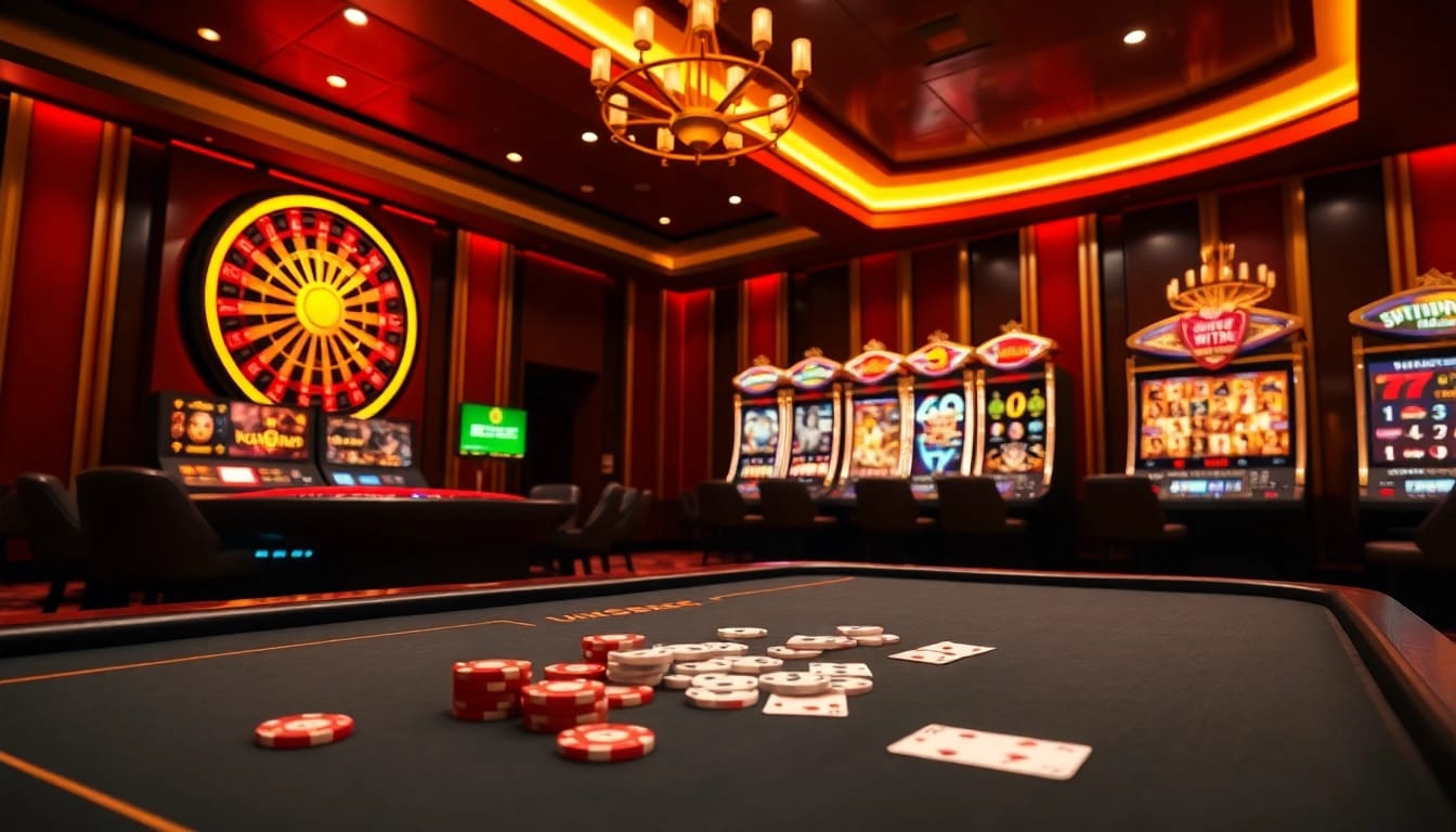 Experience the UK88 app with vibrant slots and engaging casino games in a luxurious online setting.