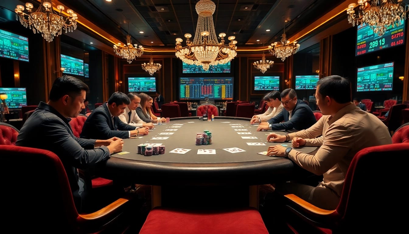 Experience the thrill of high-stakes gambling with 7m cn ma cao in a luxurious casino setting.