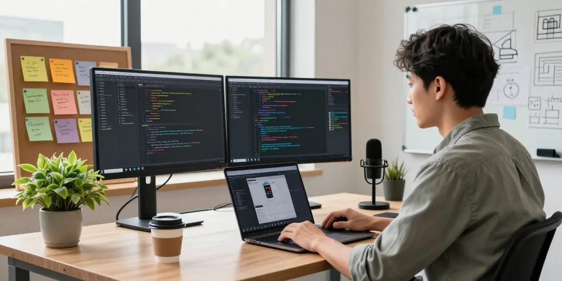 Efficient screenshot software with Snipaste functionalities in a developer's workspace, enhancing 截图软件下载 experience.