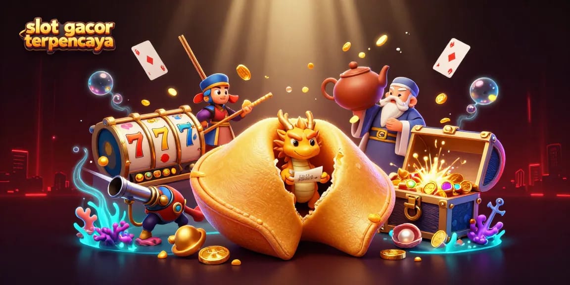 Engaging slot gacor terpercaya scene featuring vibrant characters and elements from a dynamic casino world, showcasing exciting gameplay.