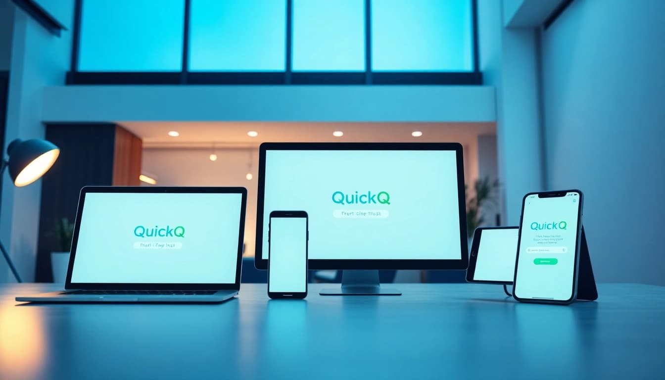 在多台设备上使用 quickq下载,体验无缝的全球网络连接。
