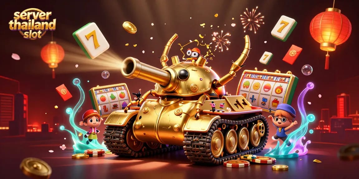 Play slots and win big at server thailand slot with our vibrant casino illustration.