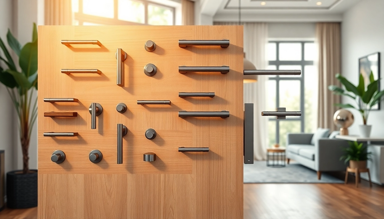 Showcase of various door handles by Door Handle Company highlighting design and elegance.