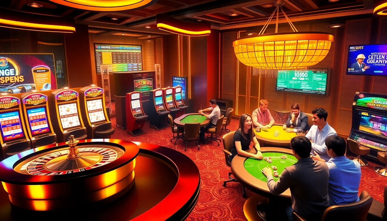 The exciting online gaming experience at https://789win.associates/ featuring roulette and poker tables.
