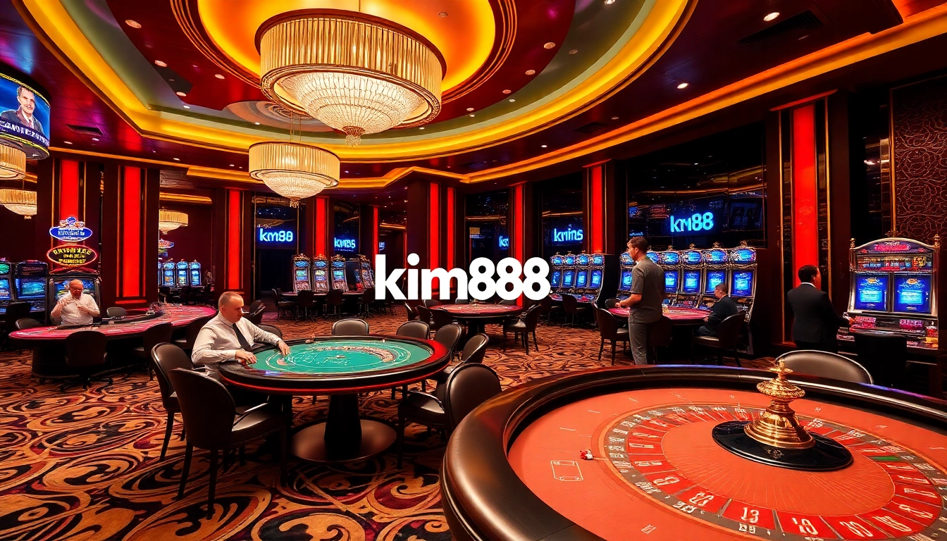 Experience the excitement of km88 casino gaming with vibrant tables and high-stakes action.
