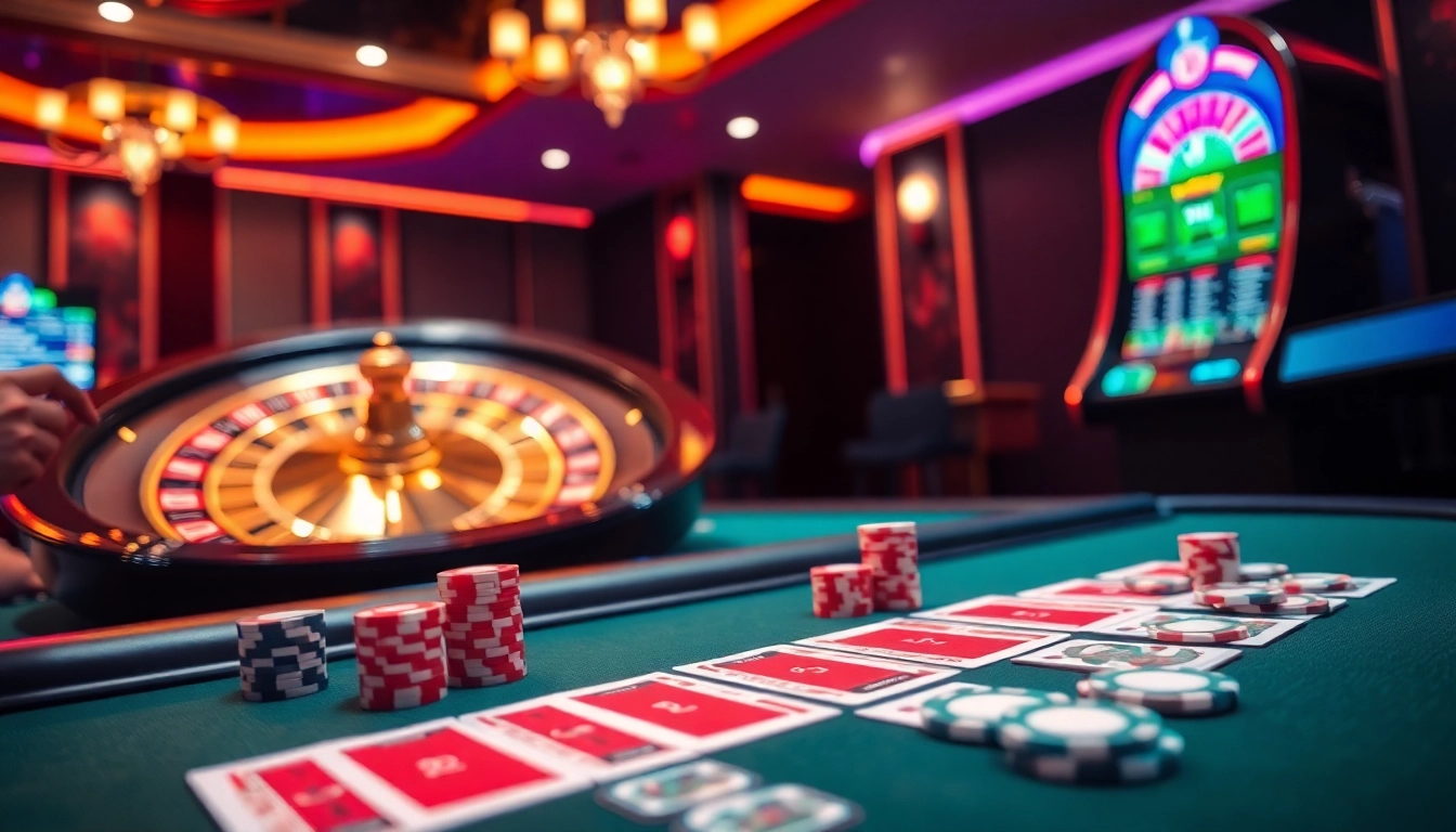 Players betting at a luxurious casino table while experiencing the thrill of https://789bet.tours/.