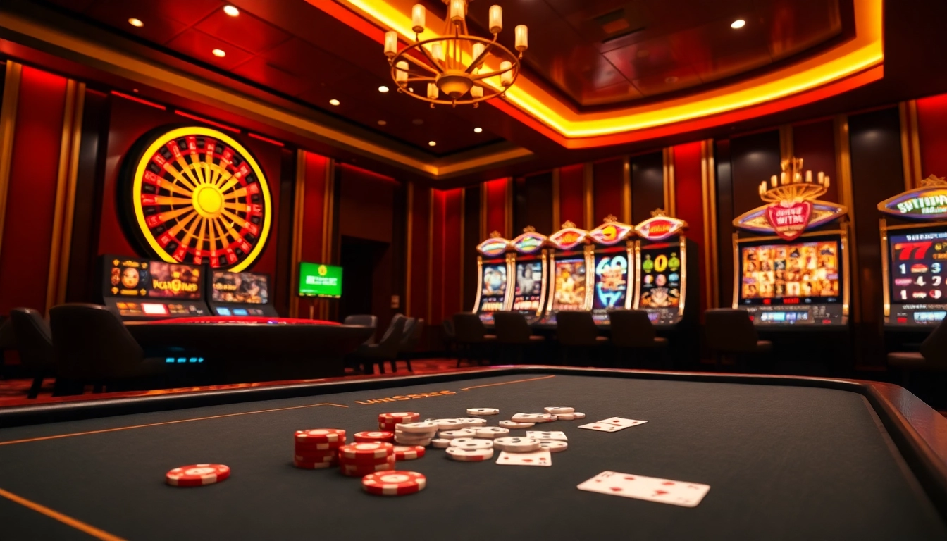 Experience the UK88 app with vibrant slots and engaging casino games in a luxurious online setting.