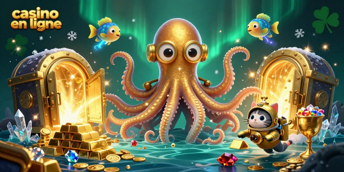 Découvrez le casino en ligne avec cette illustration captivante et dynamique des jeux d'argent.