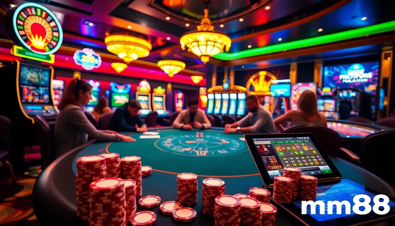 Experience the excitement of mm88 with vibrant casino gameplay and rich visuals.