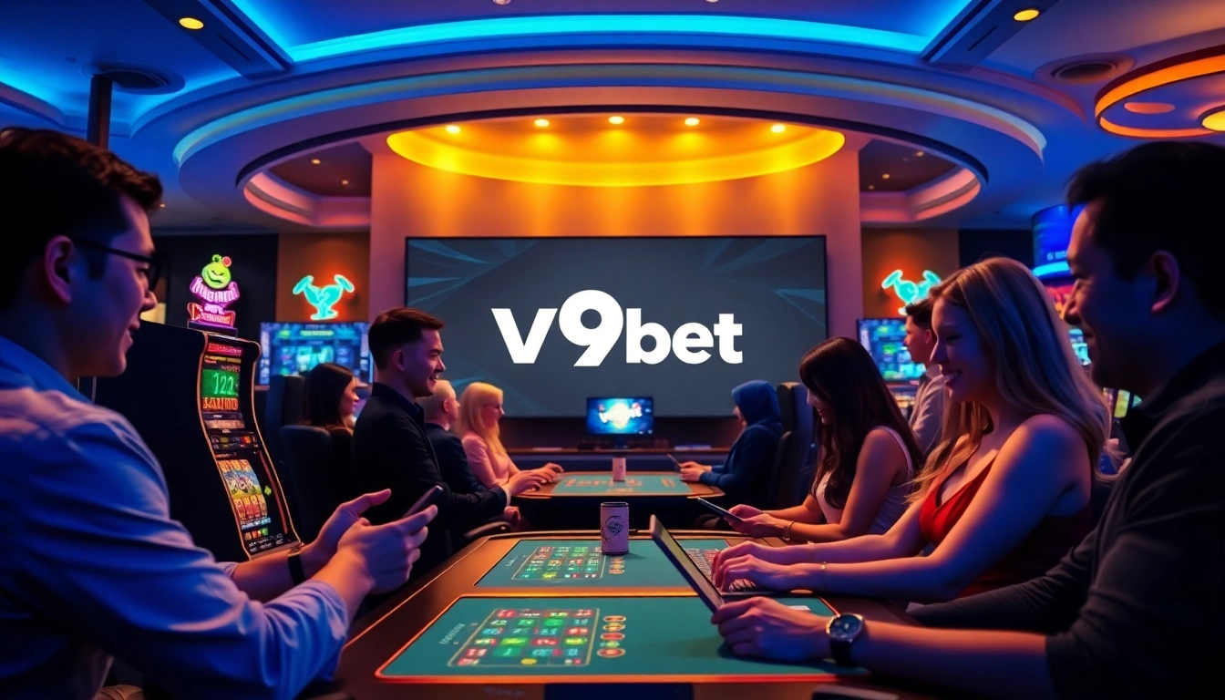 Join the excitement of link v9bet in a vibrant online casino atmosphere.