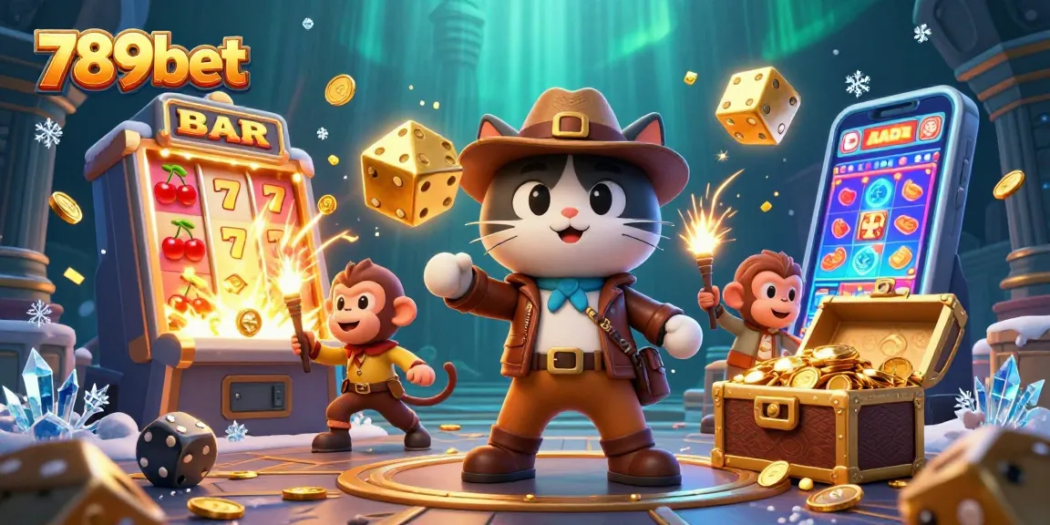 Các biểu tượng may mắn cùng phần thưởng của 789bet trong thế giới casino sống động.