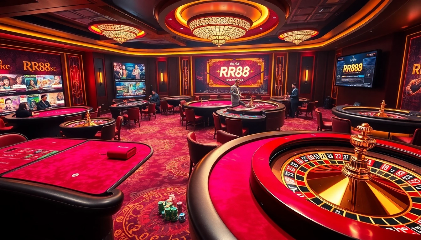 RR88 enhances excitement with vibrant casino activities featuring lively games and rich visuals.