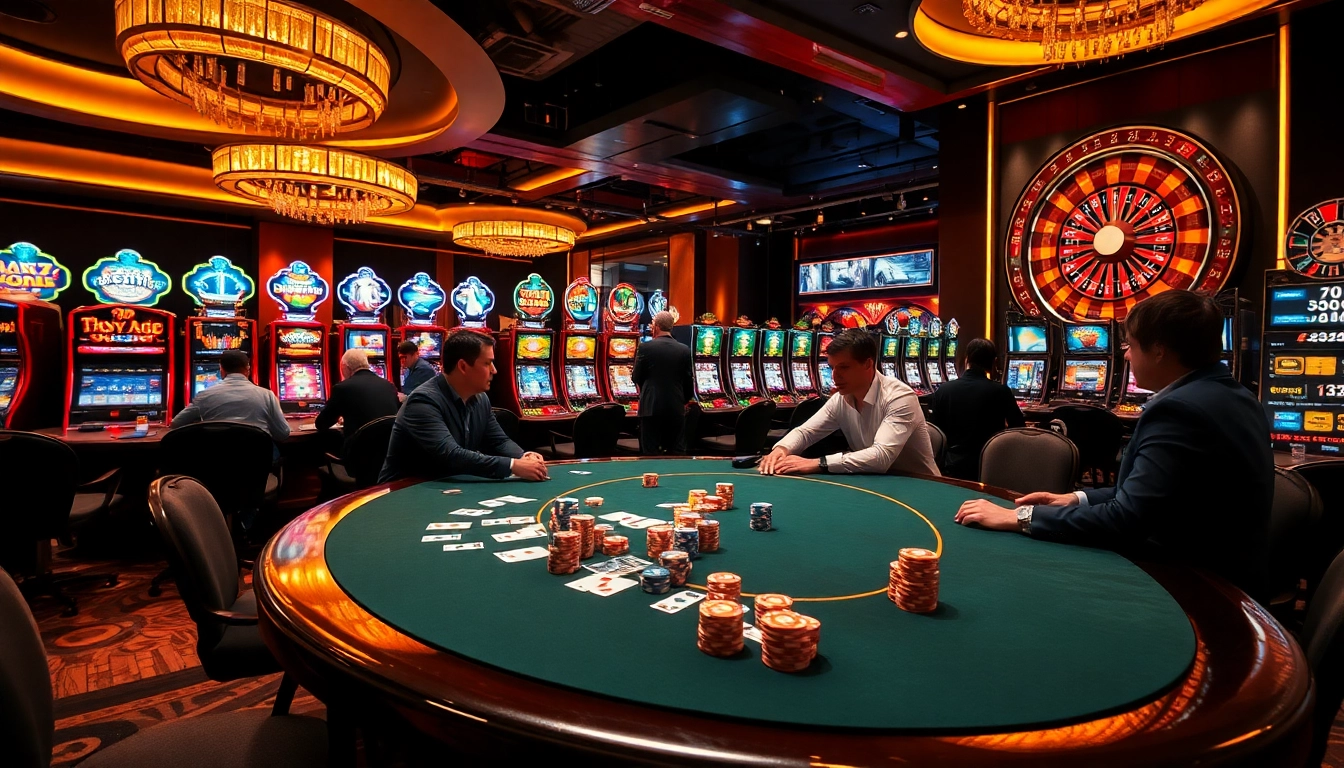 Experience thrilling gameplay at XXGG's vibrant casino featuring poker, roulette, and slots.