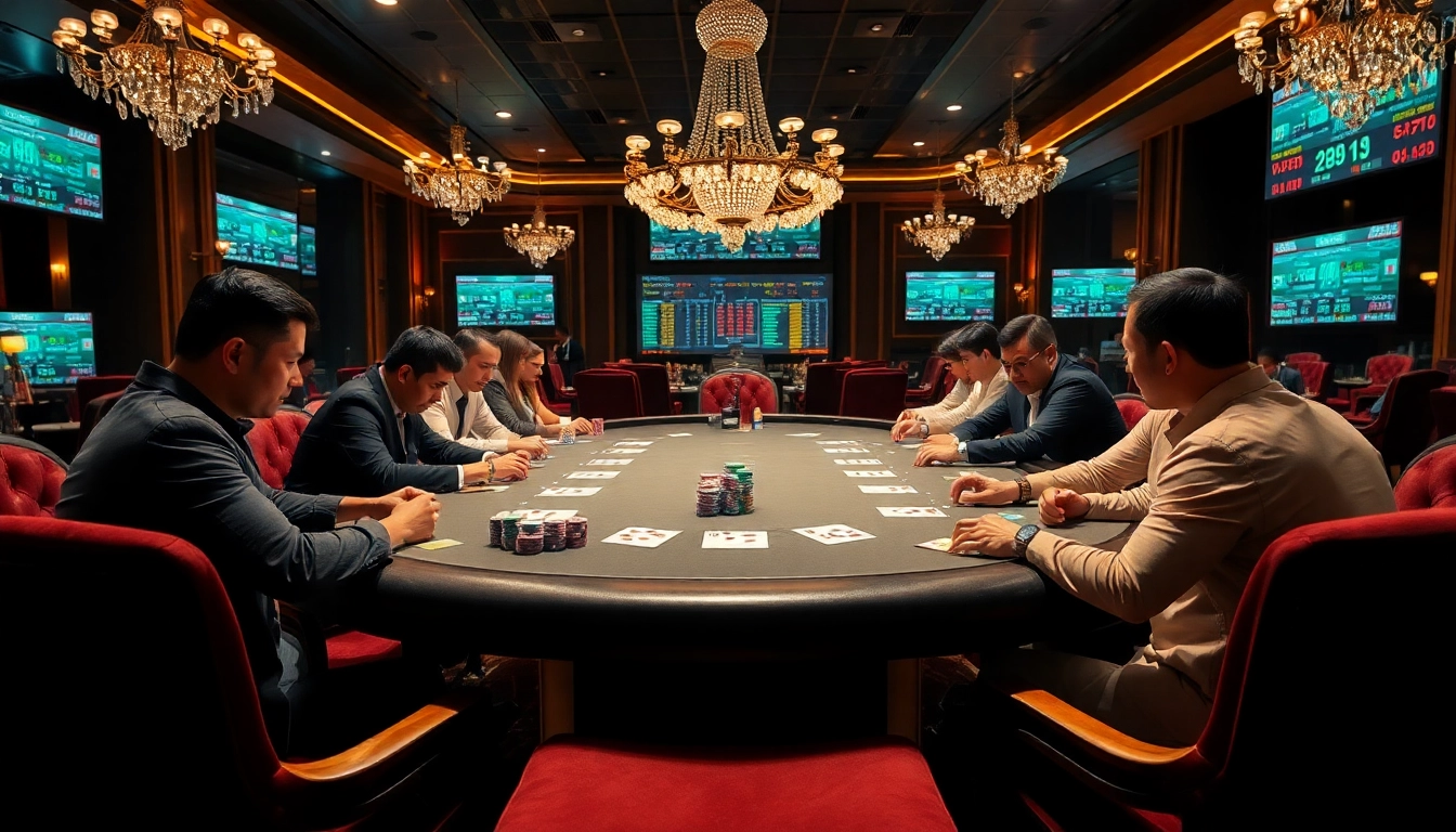Experience the thrill of high-stakes gambling with 7m cn ma cao in a luxurious casino setting.