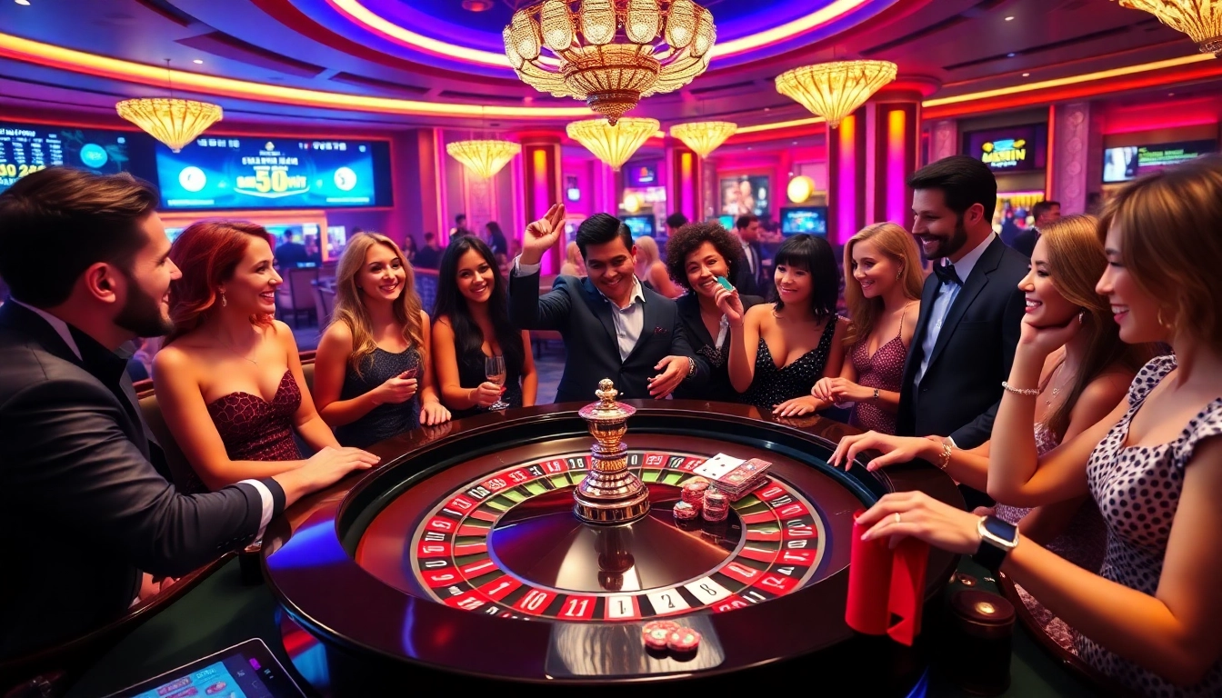 Experience the excitement of winning with 58win at a vibrant casino table.