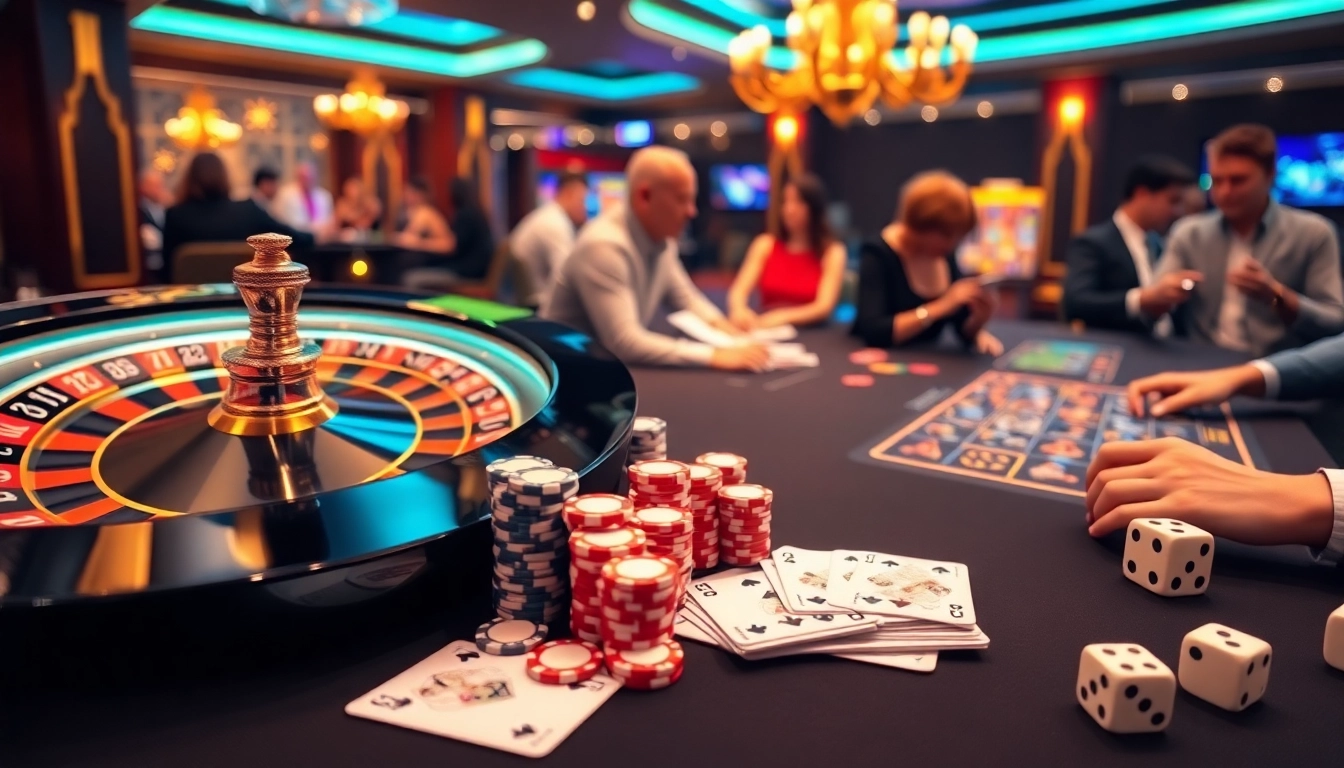 Engage in thrilling online gaming experiences at https://fun88.foundation/ with vibrant casino elements.