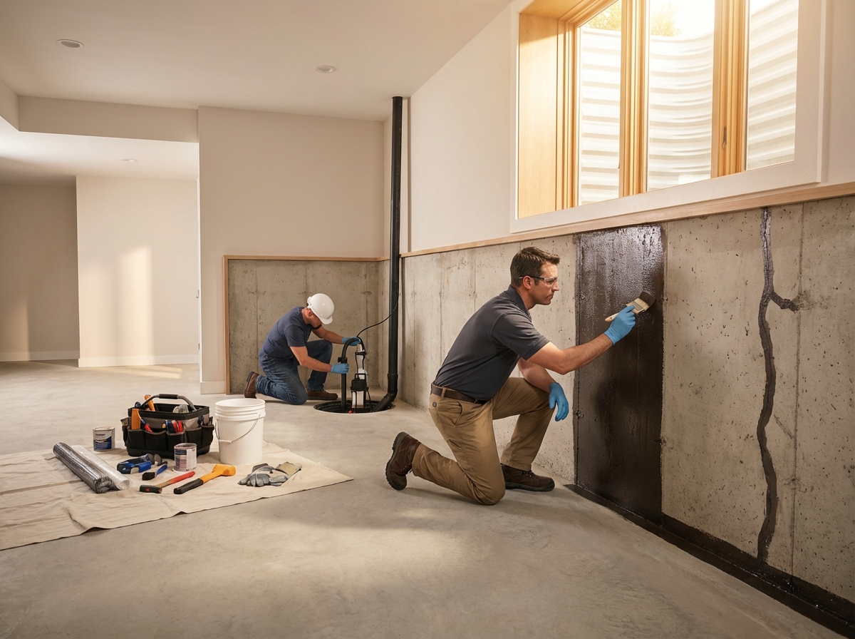 Expert Basement Waterproofing Solutions for New Hampshire &amp; Massachusetts Homes