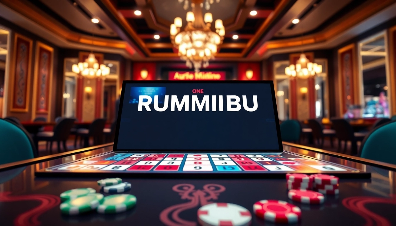 Experience רמיקוב אונליין with thrilling gameplay on a stylish digital table.