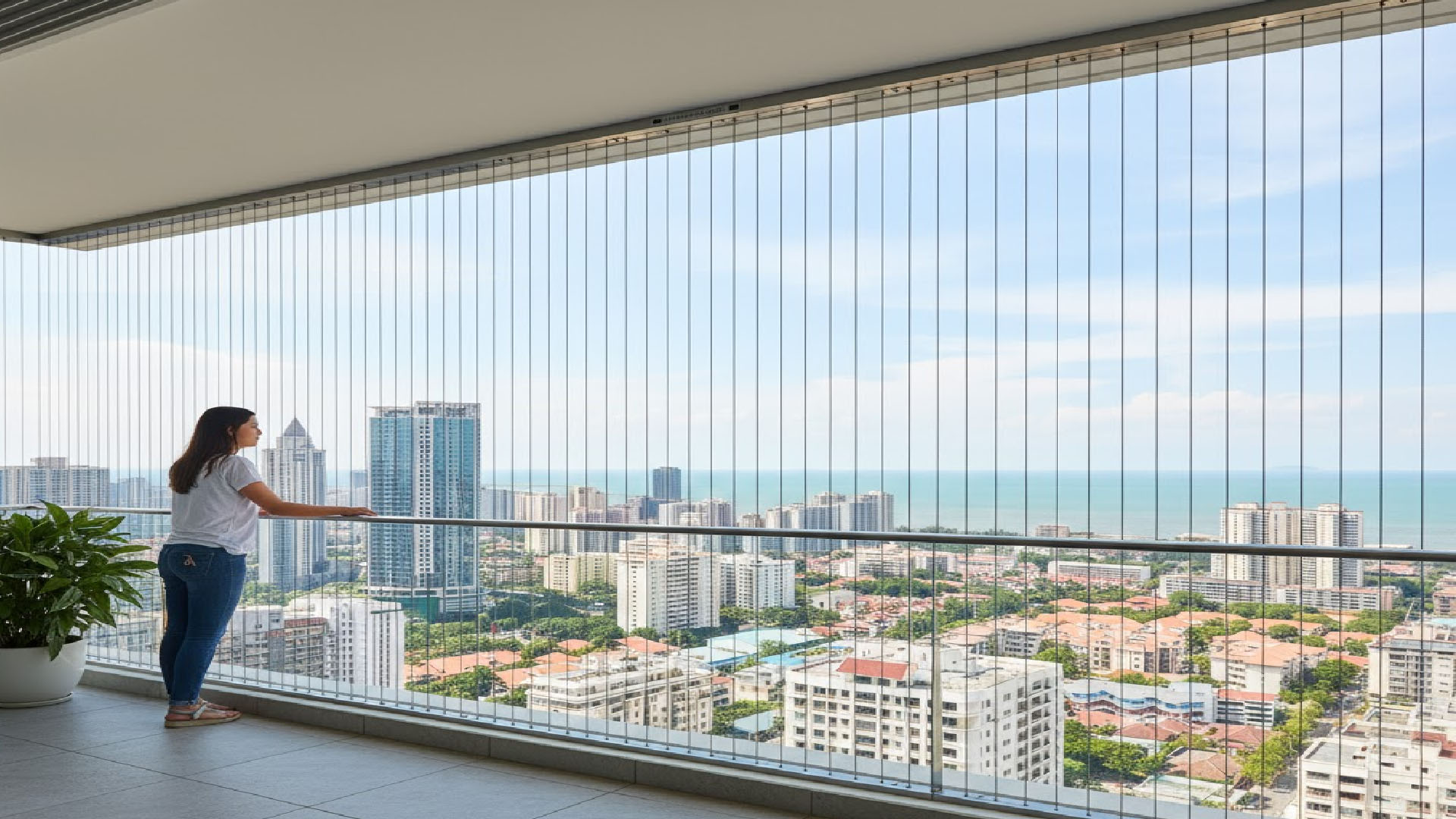 BCA Registered Invisible grille in Singapore – Durable 316 Marine-Grade Steel for HDB & Condos