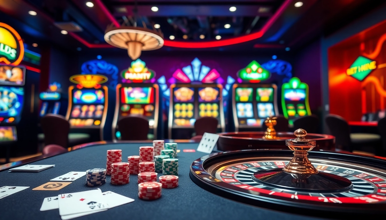 Register for Đăng Ký Nhà Cái 68VIP with vibrant casino gaming visuals, highlighting poker chips and roulette.