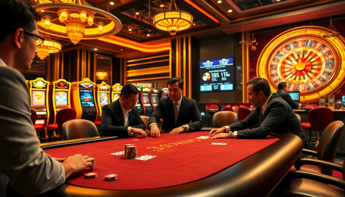 Experience thrilling gameplay at 13win casino tables with engaging slots and professional players.