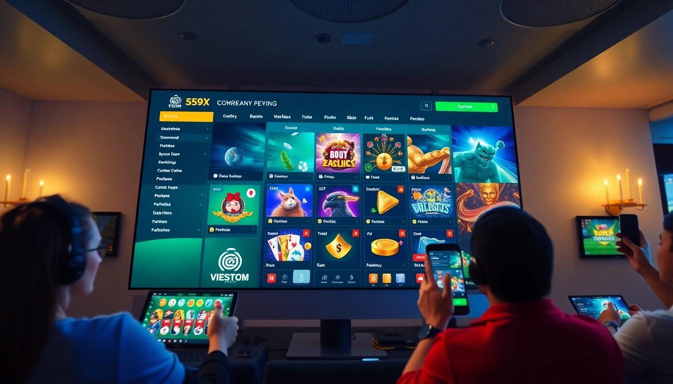 Experience the engaging 559X online betting platform, featuring various games and user-friendly navigation.
