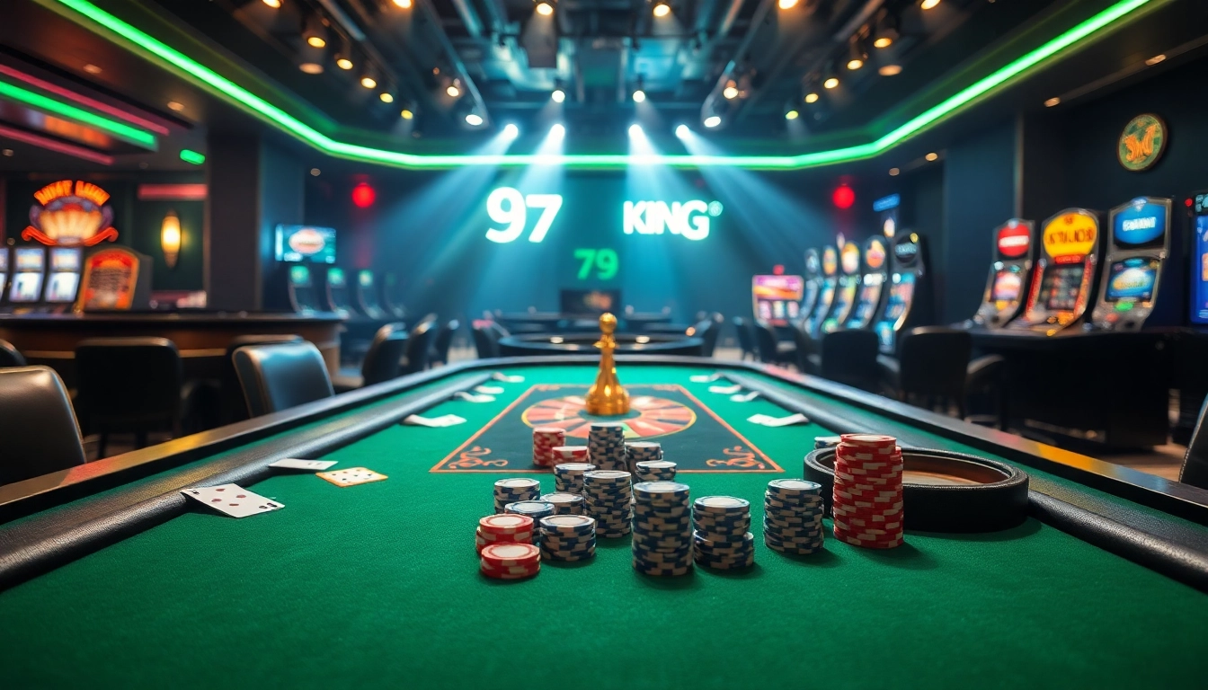 Upplev höginsats-gambling hos 79king med spännande pokertischer, roulettehjul och intensivt spelmoment.