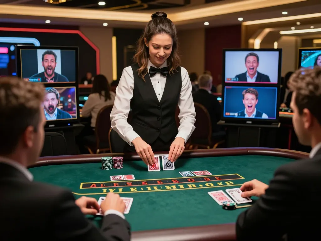 Players enjoy an immersive blackjack experience at sv88pl, engaging with live dealers in a dynamic online casino setting.