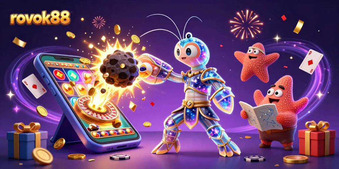Experience thrilling gameplay with rokok88 as you navigate a vibrant casino world filled with slots and excitement.