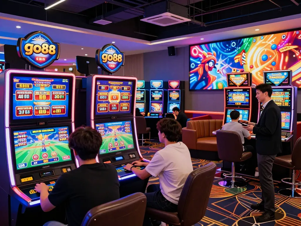 Dynamic online gaming experience at go88 featuring diverse games and interactive players.