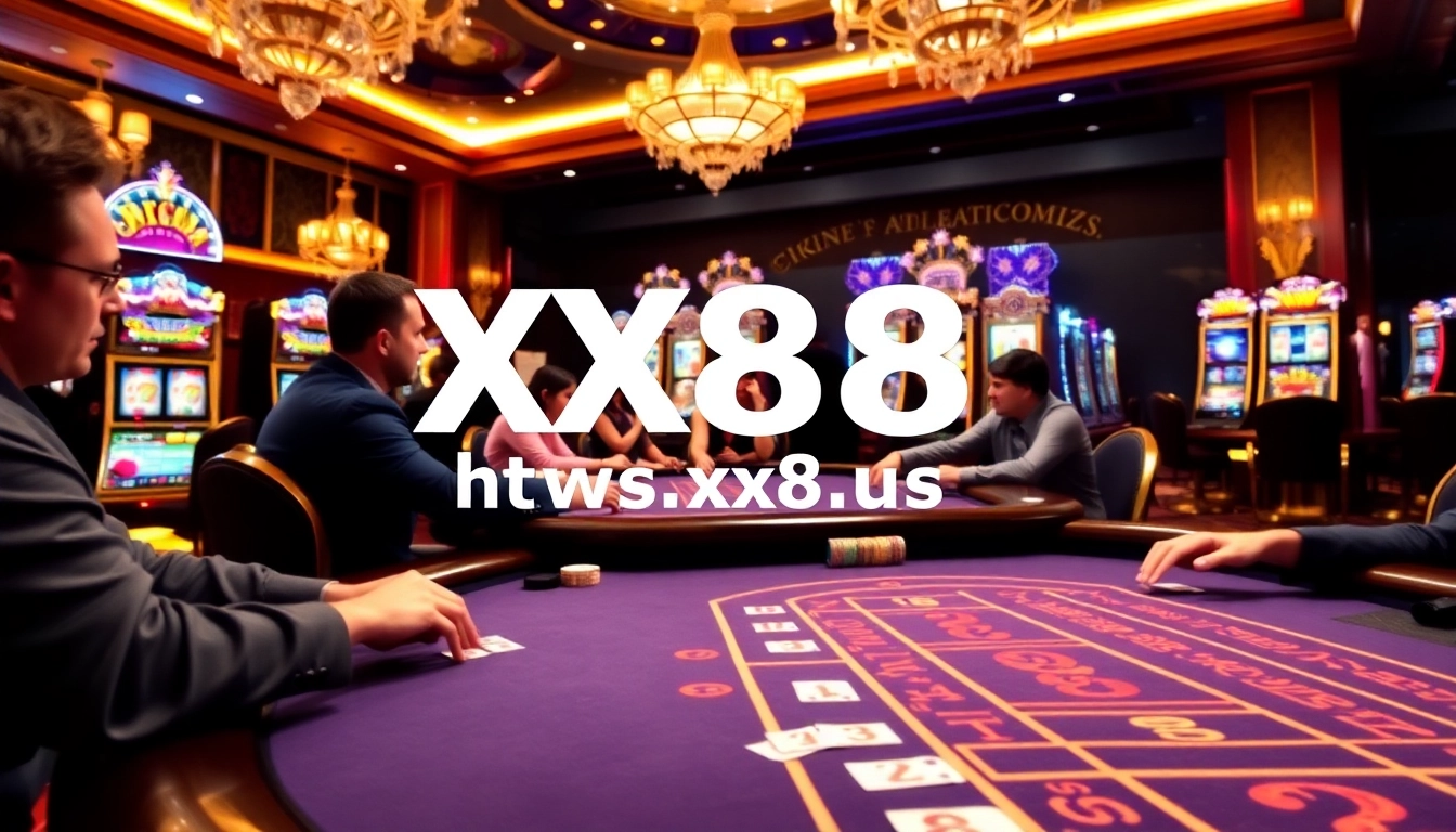 Experience the excitement at https://xx88.us/ with players enjoying baccarat and vibrant casino elements.