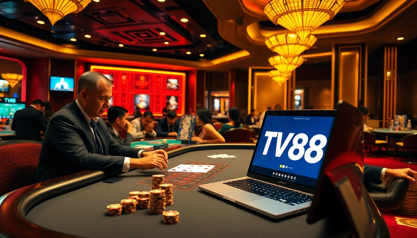 Experience the thrill of winning at TV88 with engaging casino games and professionals.