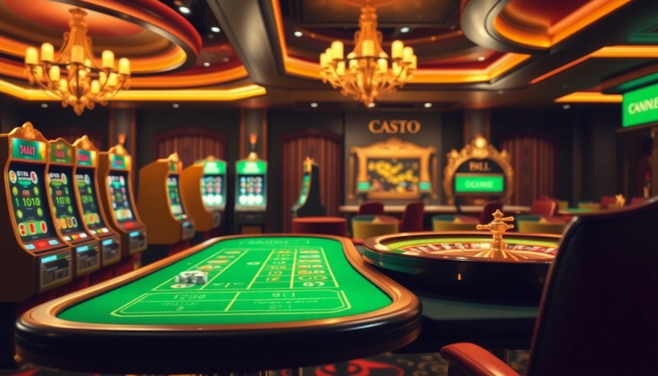 Vivez l'excitation du casino en ligne avec des tables de poker immersives et des machines à sous vibrantes.