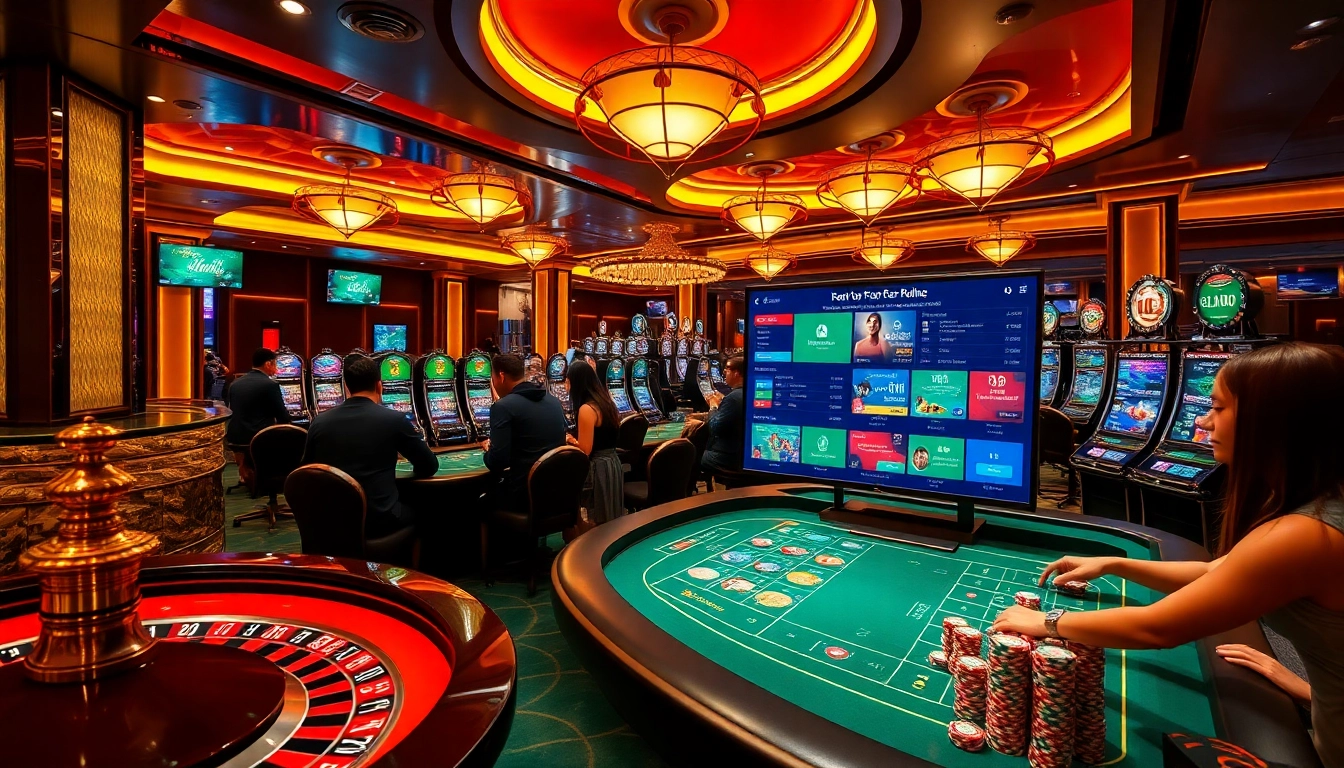 Experience excitement at RR88 casino with thrilling games like poker and roulette.