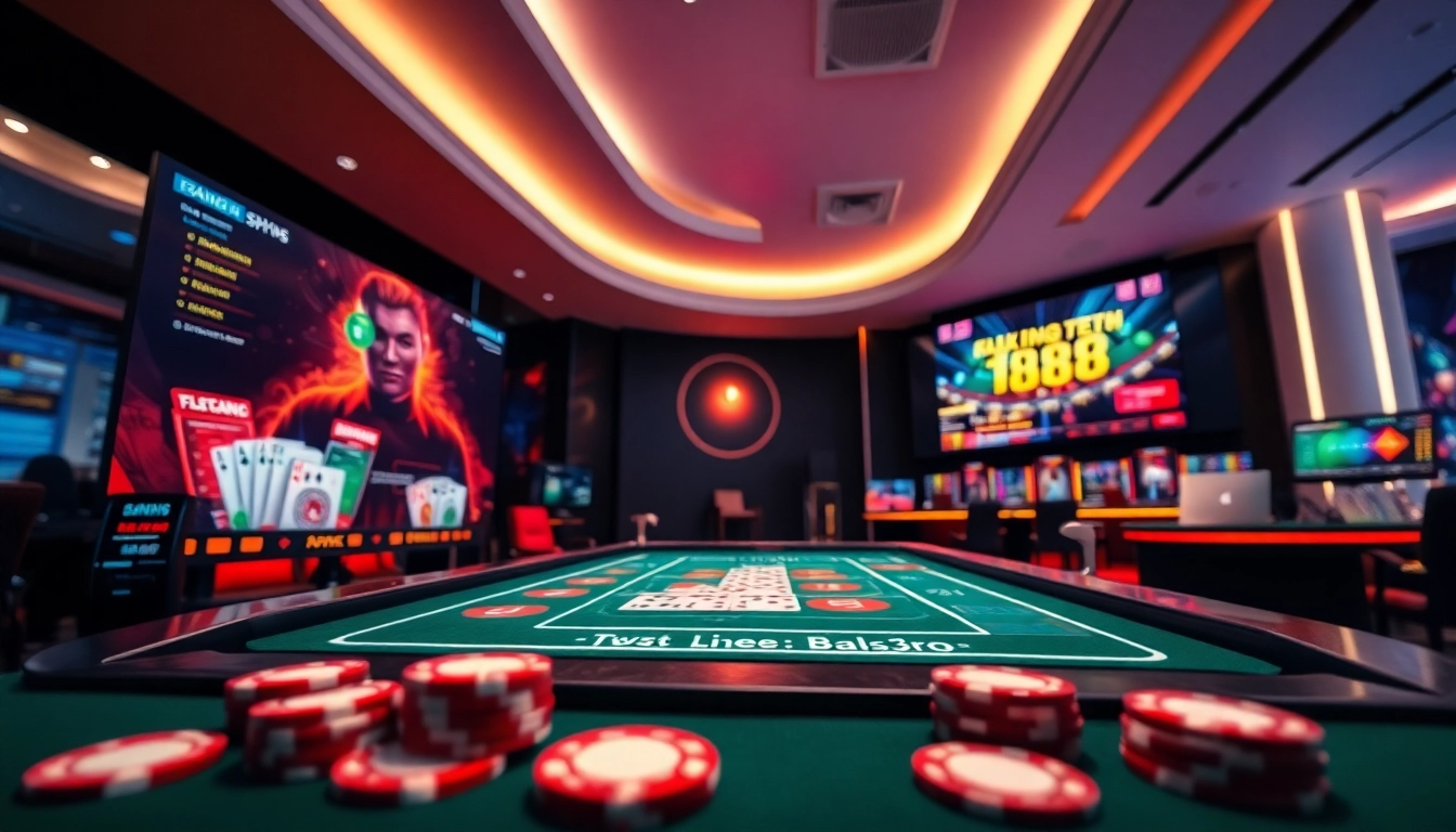 Experience the excitement of TV88 online gaming platform, showcasing vibrant card games and live casino action.