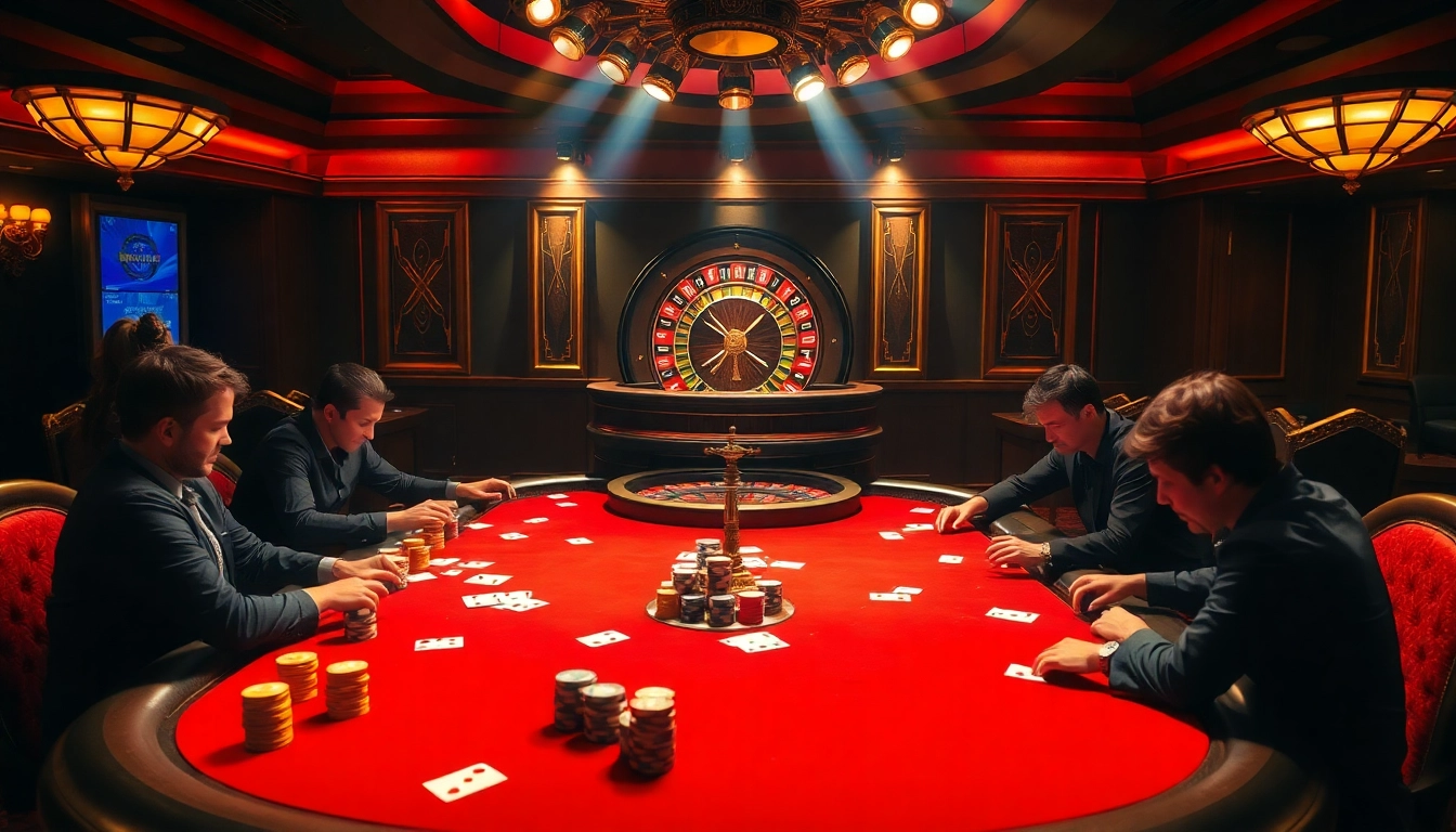Join the excitement of gaming at Thabet link, featuring lively poker tables and thrilling action.