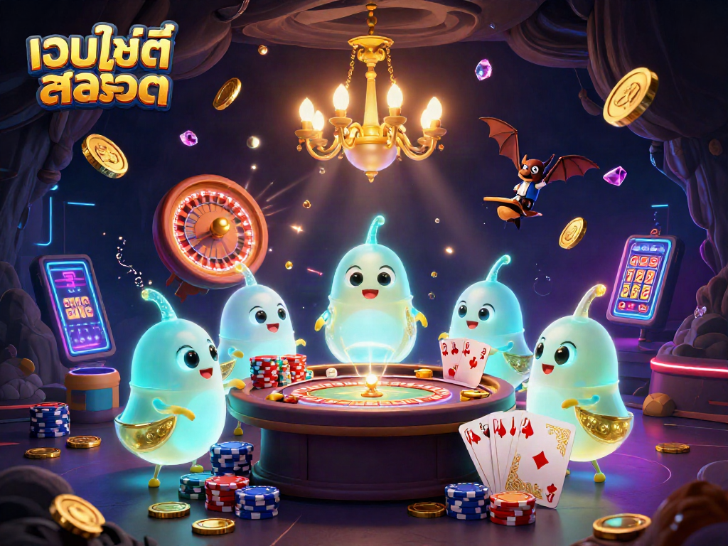 Enhance your gaming with the vibrant เว็บไซต์สล็อต experience, where glowworms illuminate thrilling casino action.