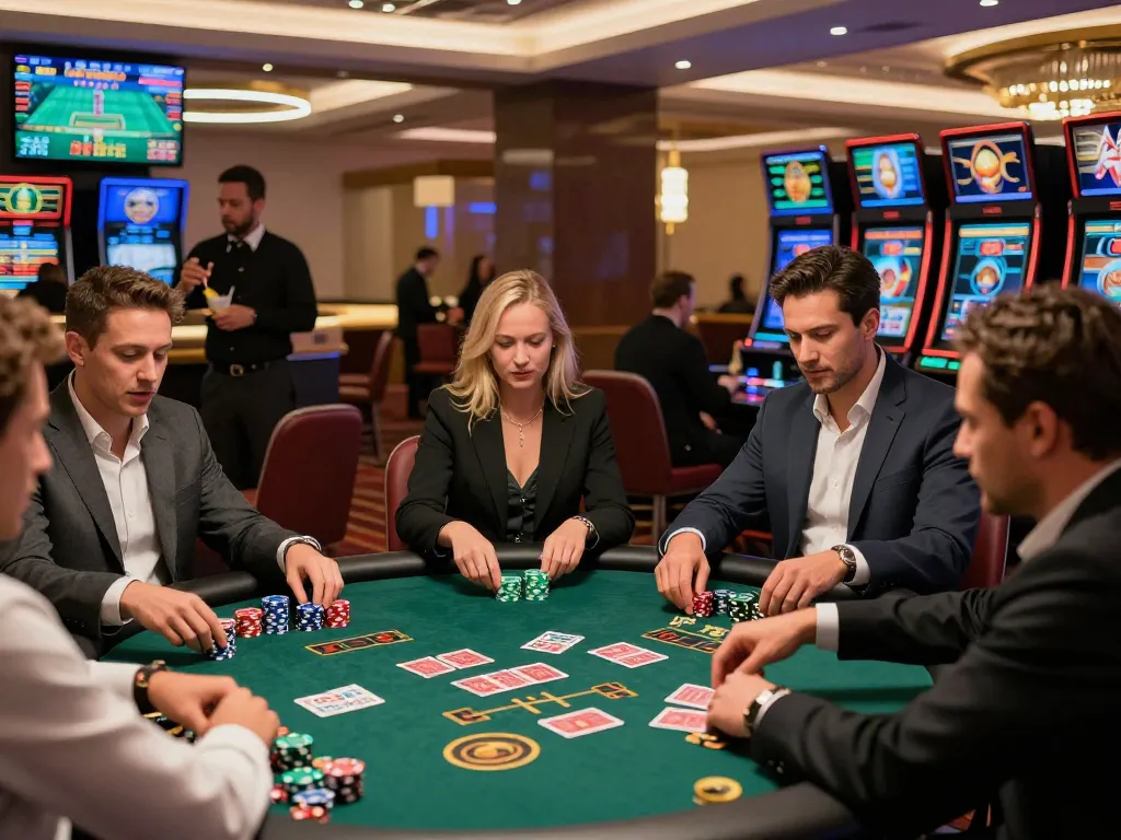 Exciting live casino gaming at https://bong99.pro/ with players enjoying thrilling baccarat in a vibrant atmosphere.
