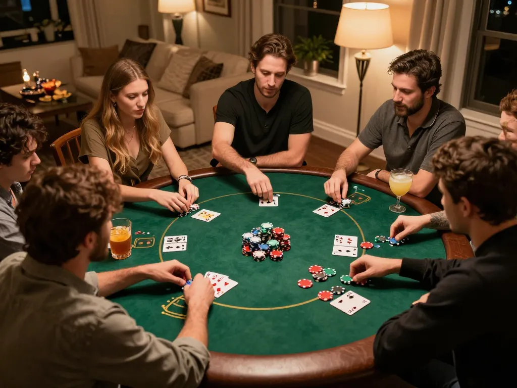Experience the excitement of poker night at home with spinpanda nl, friends, and strategic play.