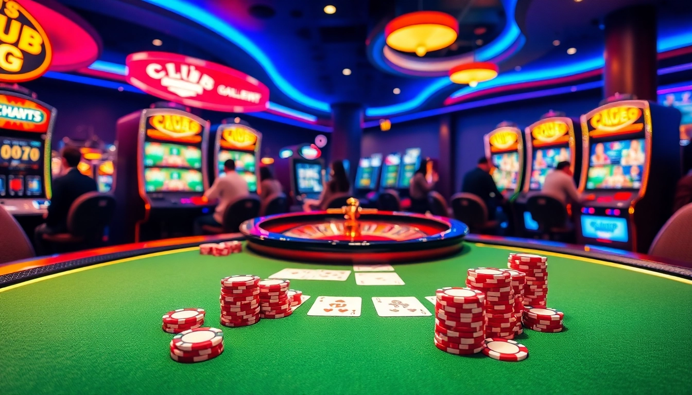 Experience the excitement of ClubGG poker club with vibrant poker tables and engaged players.