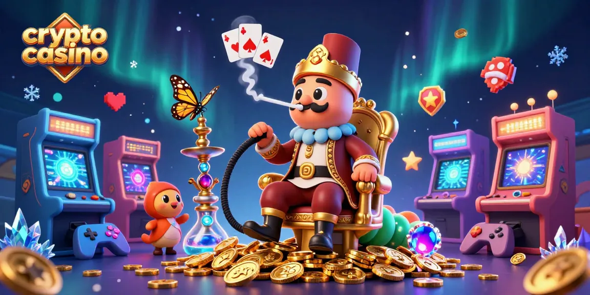 Scopri il crypto casino con un grande maestro narghilè e simboli del poker!