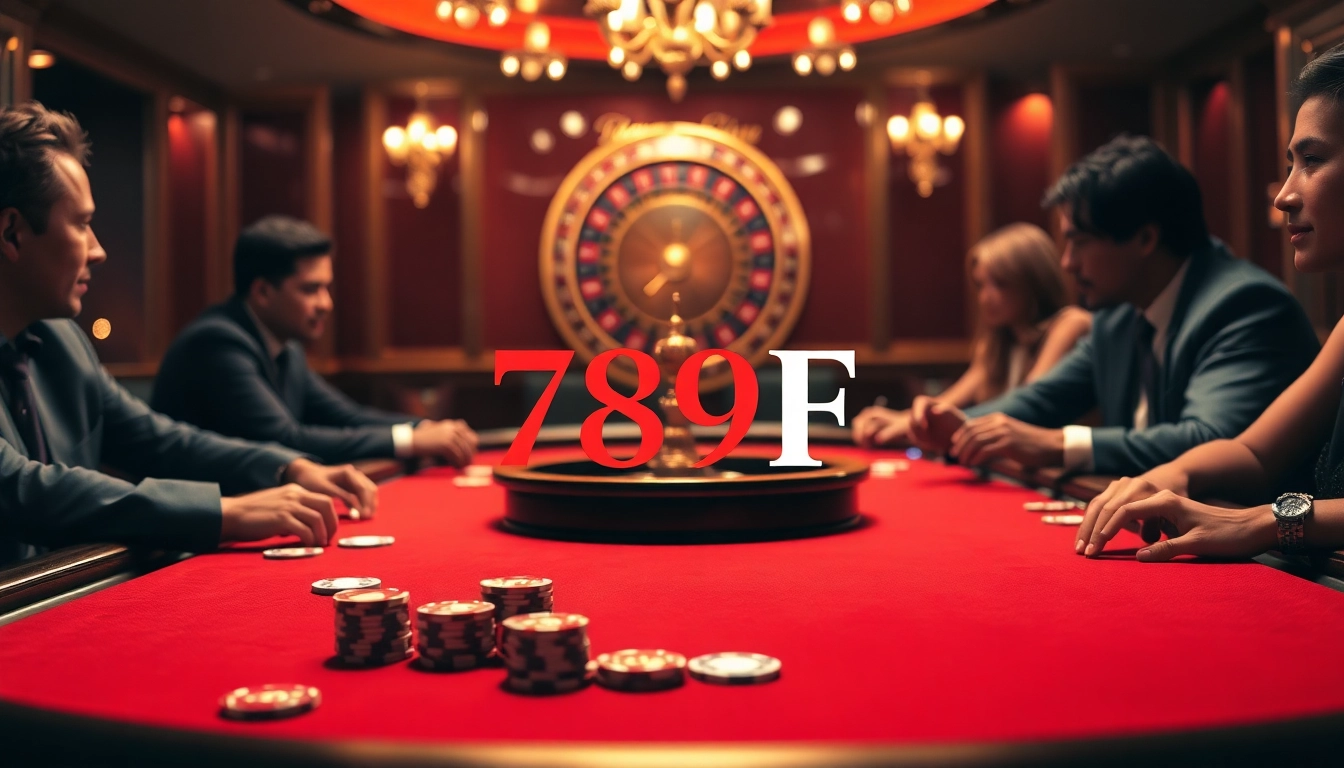 Experience high-stakes poker action and luxury at 789F casino with elegant tables and vibrant atmosphere.
