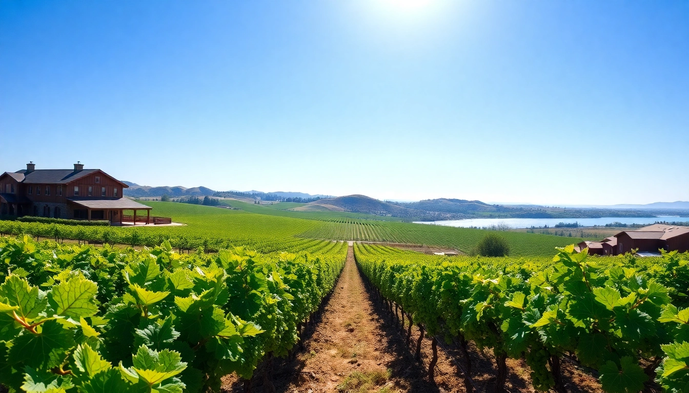 Experience the beauty of Clarksburg CA's vineyards, capturing serene winery landscapes.