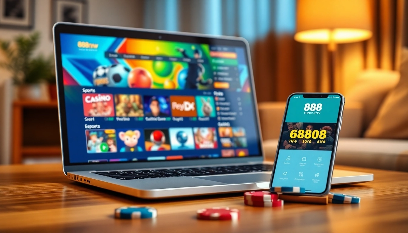 Engaging online gaming interface of 888new showcasing a variety of games in a cozy environment.