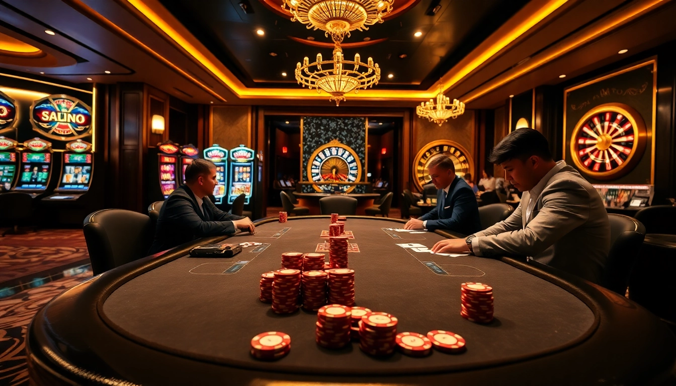 Experience high-stakes gaming at https://ih7777.com.br/ with vibrant poker action and luxury casino elements.