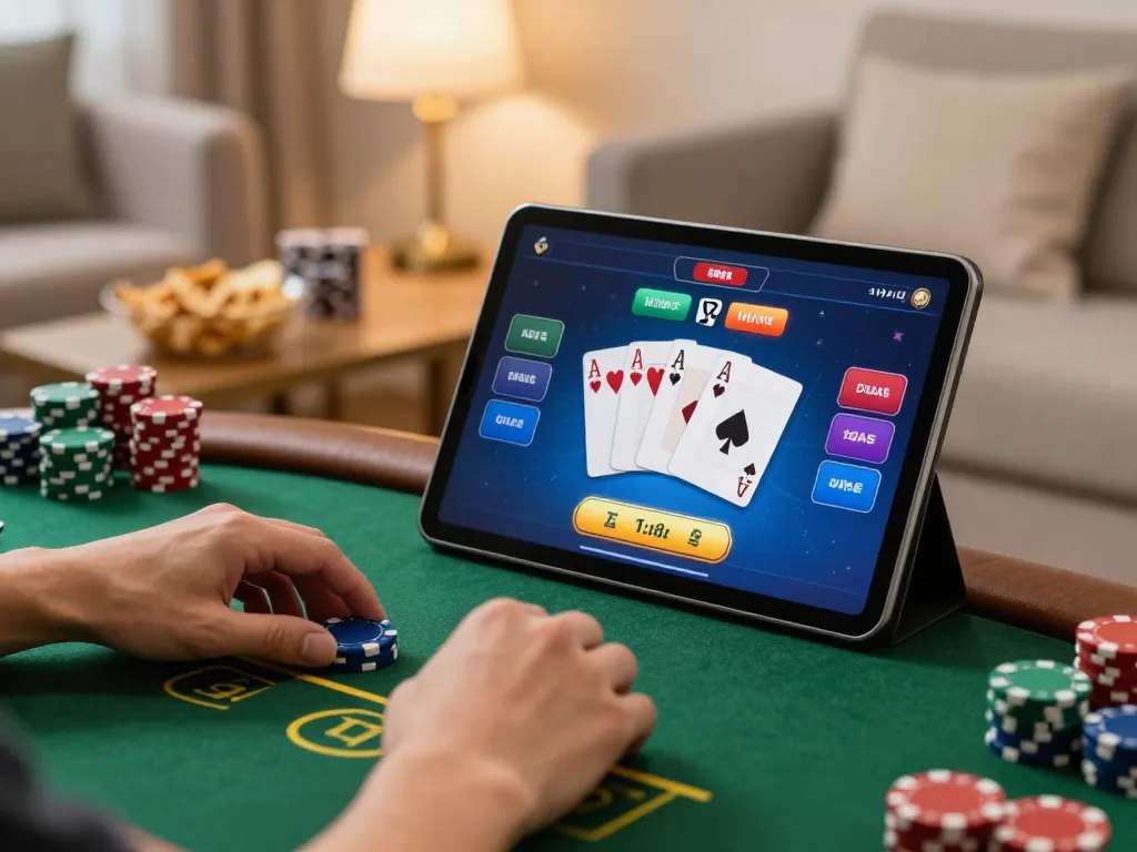 Experience online poker action at https://va88.moe/ with engaging gameplay and comfortable home environment.